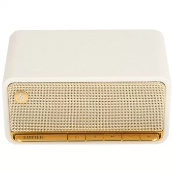 Altifalante portátil estéreo Edifier MP230WT 2.0, 20 W, altifalante de banda larga, USB-C, com fios e sem fios, branco