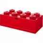 Gaveta de secretária LEGO 8, marca LEGO, vermelho