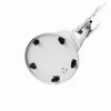 Suporte de TV de chão GEMBIRD TVS-86TR-01-W para televisores de 37–86 polegadas, branco, orientável e inclinável, VESA 200x200–600x400, carga máx. 50 kg