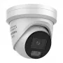 Hikvision 8 MP Smart Hybrid Light com ColorVu Turret Fixa Rede
