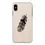 Capa para smartphone man and wood para iPhone XS Max Indian preto