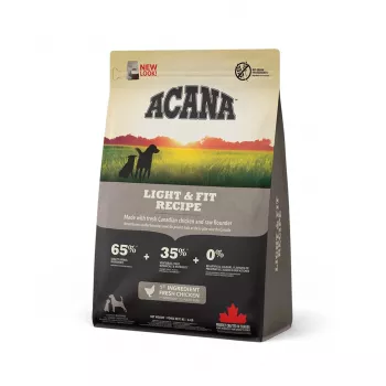 ACANA Dog Light & Fit – Alimento seco para cães – 2 kg