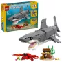 LEGO CREATOR 3 EM 1 31381 Tubarão assustador com um baú do tesouro