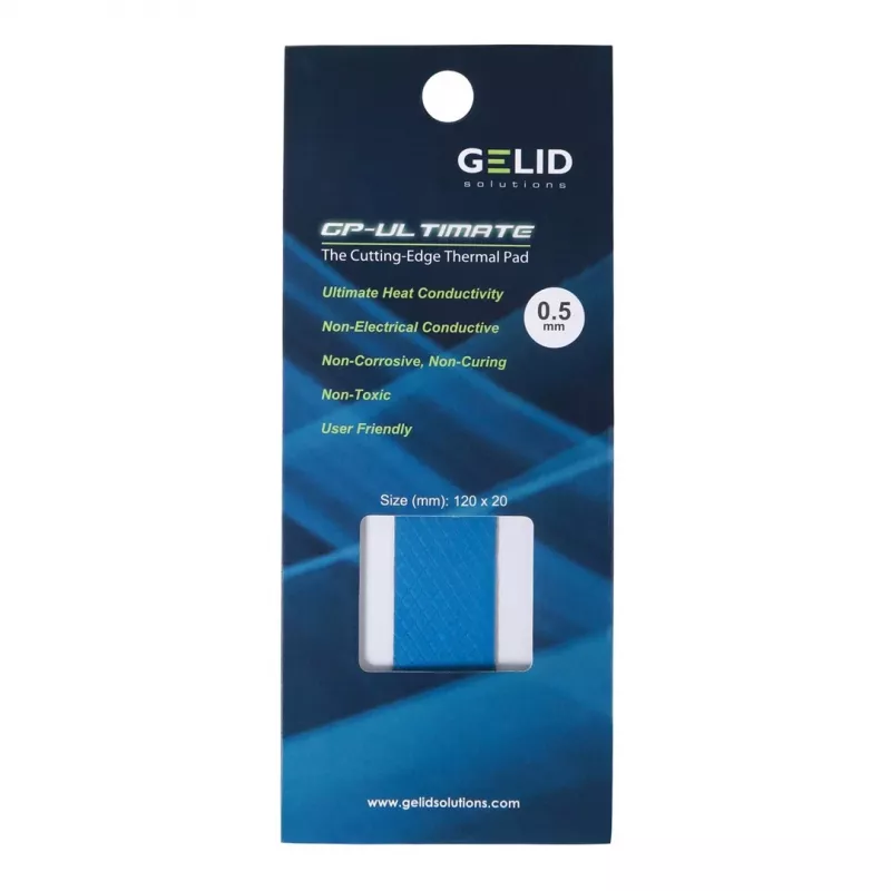 Gelid Solutions TP-GP04-R-B pasta térmica almofada térmica