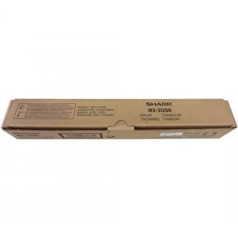 Sharp MX-312GR unidade de tambor original para Sharp MX-M260, MX-M310, preta
