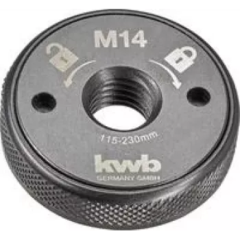 Porca de aperto rápido KWB 717700 para 115–230 mm