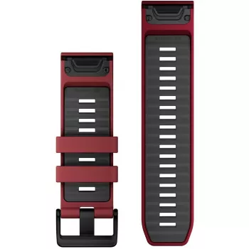 Pulseira Garmin QuickFit 010-13393-06 graphite vermelho