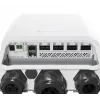 Switch de rede Mikrotik CRS504-4XQ-OUT Managed L3 Fast Ethernet (10/100) Power over Ethernet (PoE) 1U branco