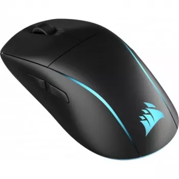 Rato de gaming CORSAIR M75 – preto, superfície monocromática, peso 0,089 kg