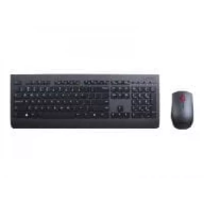 Conjunto de teclado e rato sem fios Lenovo Professional, alemão