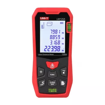UNI-T LM-120A Medidor laser de distância, 120 m
