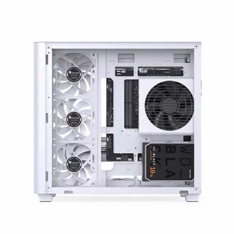 Caixa de computador Jonsbo TK-3 ATX branca
