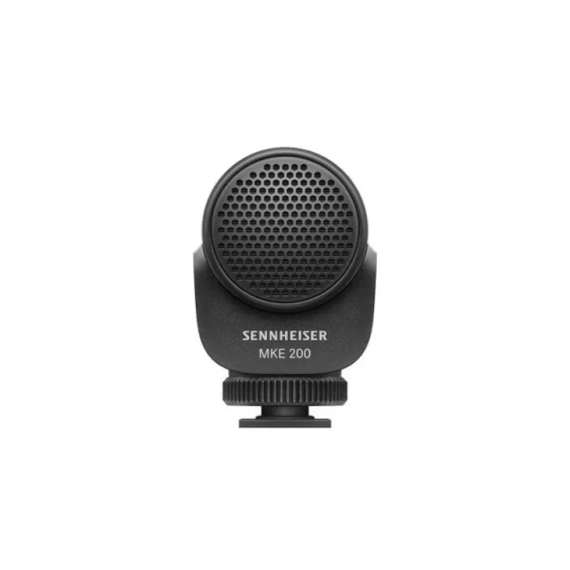 Sennheiser MKE 200 - microfone condensador, supercardioide