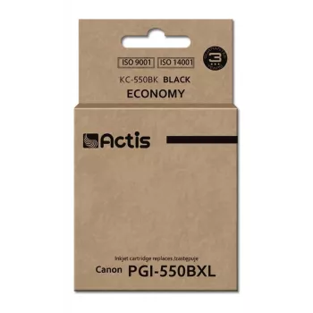 Tinta Actis KC-550Bk (substituto do Canon PGI-550BK; Standard; 23 ml; preto)