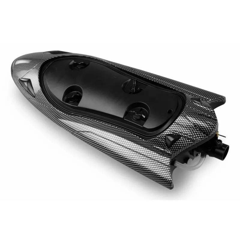 Lancheira rápida radiocomandada Amewi Stingray Jet Drive 335mm RTR, aspeto carbono