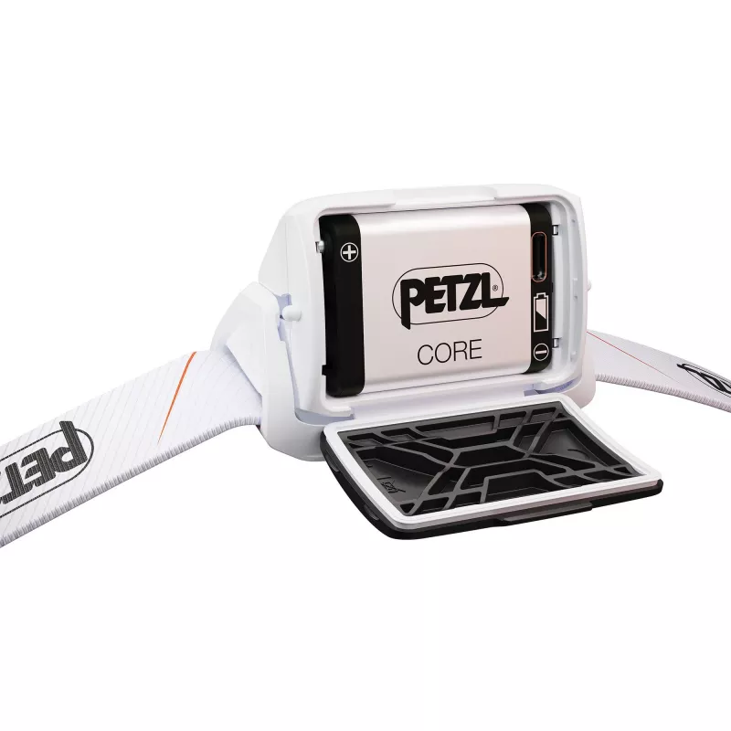 Petzl E067AB03 TIKKA CORE lanterna de cabeça LED, recarregável 1250 mAh, IPX4, branca