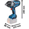 Bosch GDS 18V-1050 H Professional 1750 RPM preto, azul