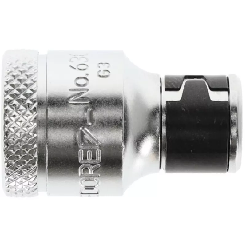 Gedore 1973312 adaptador de pontas, quadrado de 3/8″ para sextavado de 1/4″, cromado