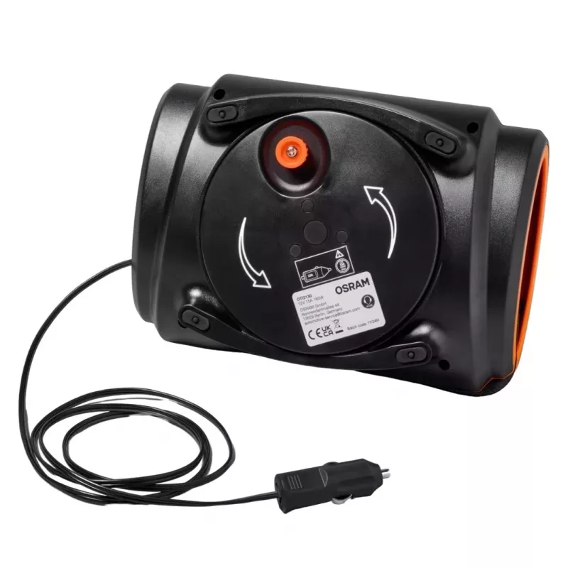 Compressor de ar Osram TyreInflate 2130 — insuflador de pneus compacto a bateria de 12V