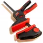 Sargento de aperto rápido Bessey EZ360-30 300 mm alcance, 80 mm abertura, preto/vermelho