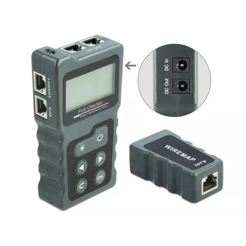 Testador de cabos de rede DeLOCK 63110