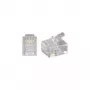 Goobay 58626 conector de fio RJ-12 transparente (58626)