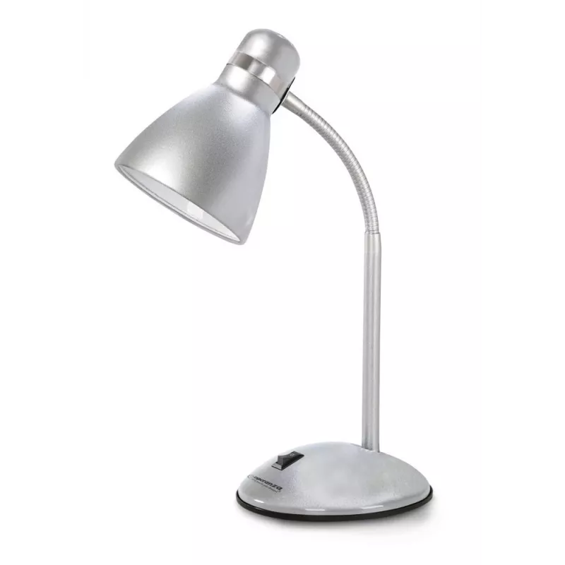 Candeeiro de mesa Esperanza ELD113S E27 12 W LED prateado