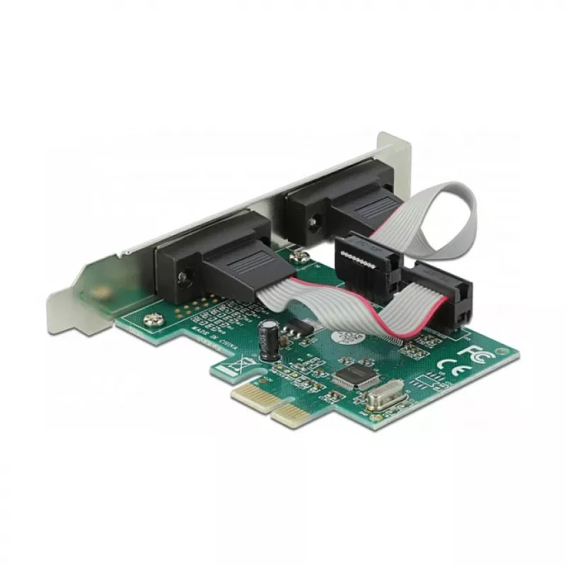 Placa DeLOCK PCI Express x1 para 2 x Série RS-232