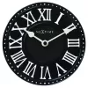 Relógio de parede NeXtime 5187zw London Table, Ø16 cm, preto/branco