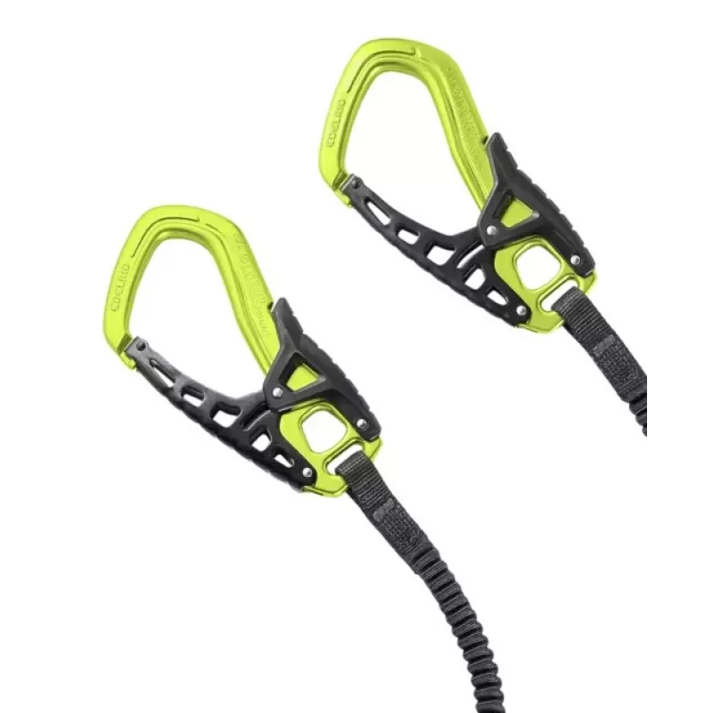 Arnês de segurança e cinta de retenção Edelrid Kabel COMFORT TRI — preto/verde, 532 g, peso mínimo do utilizador 40 kg