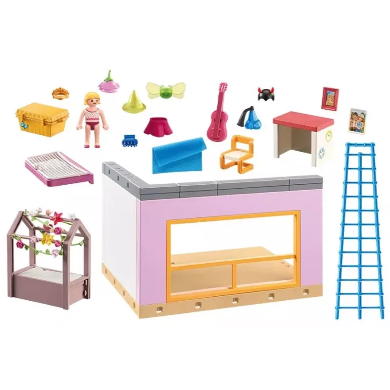 Casa Playmobil My Life Quarto de criança multicolor 71610