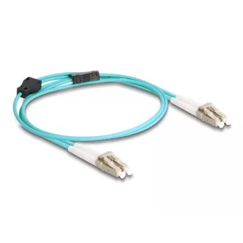 Cabo de fibra ótica DeLOCK LC Duplex para LC Duplex OM3 1 m