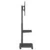 Suporte de TV ergo office ER-304 B, capacidade máx. 50 kg, VESA 600x400