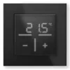 Termóstato de parede em vidro Homematic IP 161570A0 — digital, preto, 230 V, IP20