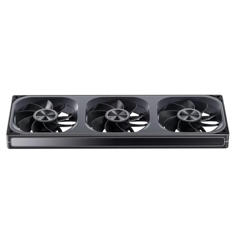Ventoinha de caixa Jonsbo ZA-360 Reverse Blade preto, design Reverse-Blade de 120 mm, modelo ZA-360BR