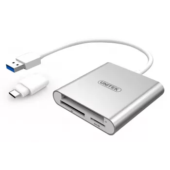 Leitor de cartões flash Unitek USB3.0 + USB Type-C, 9313D (Y-9313D)
