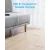 Cabo USB Anker 322 1,8 m USB A USB C branco