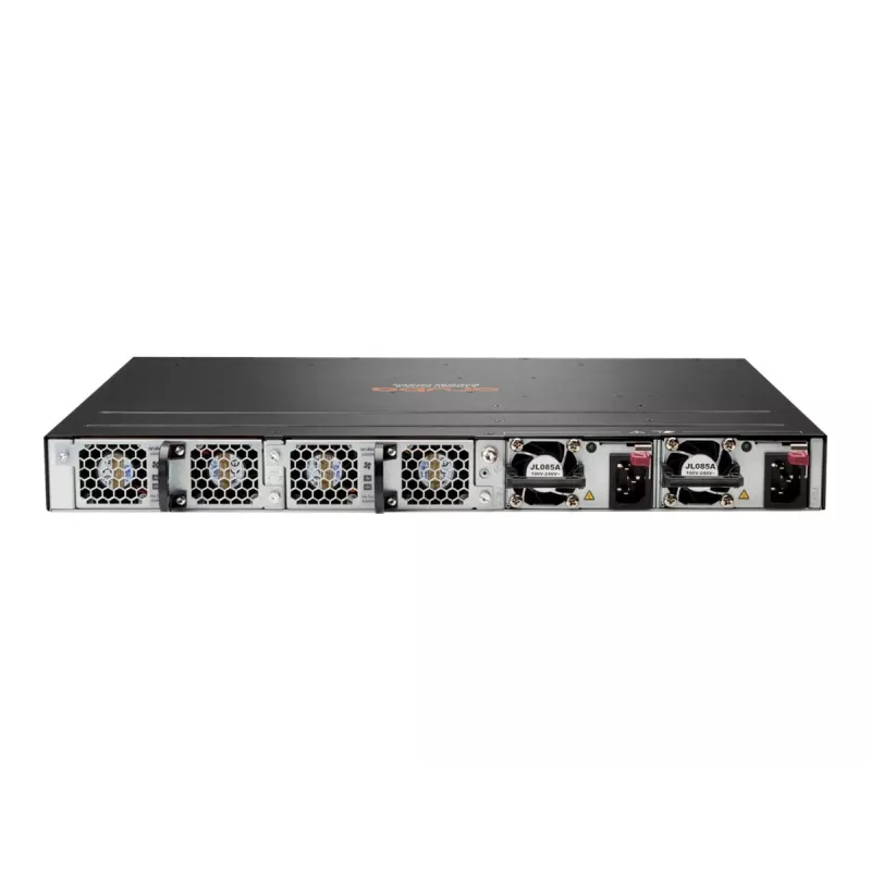 HPE Aruba 6300M - Switch - L3 - gerido - 24 x 10/100/1000 + 4 x 1 Gigabit / 10 Gigabit / 25 Gigabit / 50 Gigabit SFP56 (Uplink / Stacking) - Frente e lado para trás - montagem em rack