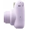 Máquina fotográfica instantânea Fujifilm Instax Mini 12 roxa — imagem 86×54 mm, filme 62×46 mm, distância focal 60 mm