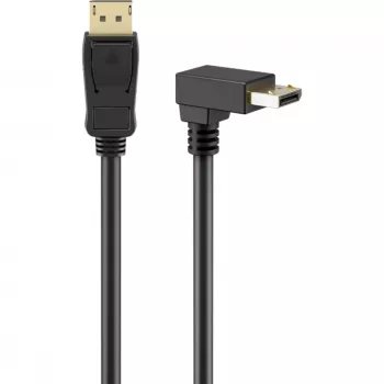 Cabo DisplayPort WENTRONIC 77058 – 54 Gbit/s, até 8K, 144 Hz