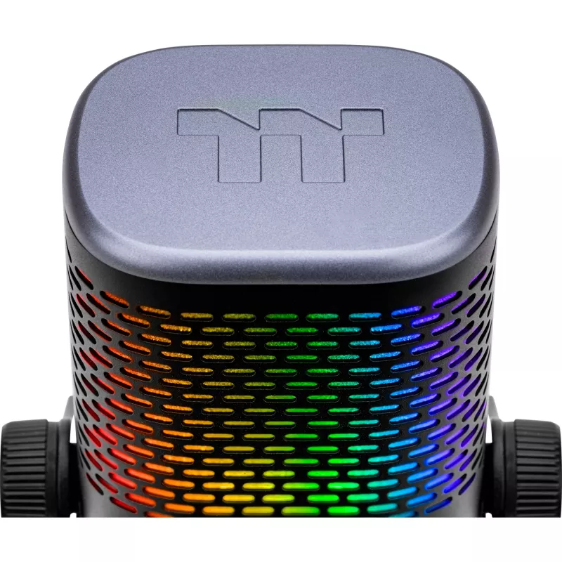 Microfone Thermaltake TT GS50 RGB USB - microfone - 96 KHz (GSG-GSF-MCMTBK-01)