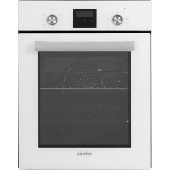 Forno de encastrar SIMFER 4207DERBB.1 — 47 L, multifunções, controlo manual, 45 cm, branco