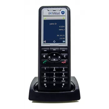 Telefone sem fios Mitel 612dt 7410107 — telefone DECT, compatível com sistemas Mitel