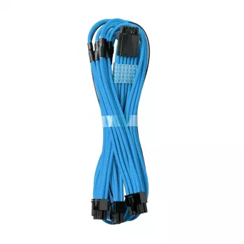 CableMod C-Series PRO ModMesh Cabo 12VHPWR para 3x PCI-e para Corsair - 60 cm, azul-claro