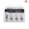 Tomadas com comando MCE153 conjunto de 3 - programáveis + telecomando