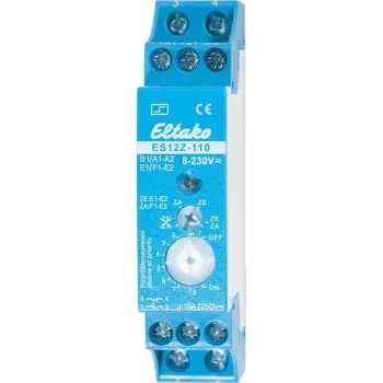 Eltako relé de impulso ES12Z-110, 1 contacto de fecho + 1 contacto de abertura 16 A ES12Z-110 8 - 230 V/UC 1 contacto de fecho/1 contacto de abertura 16 A 250 V/