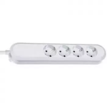 Extensão de corrente Bachmann SMARTLINE 1,5 m 4 tomadas AC interior branco
