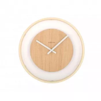 NeXtime Relógio 3046 Wood Loop, Ø30 cm, parede, madeira