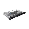 Caixa rack Lanberg SC01-3001-10B 1U preto 4 ventoinhas