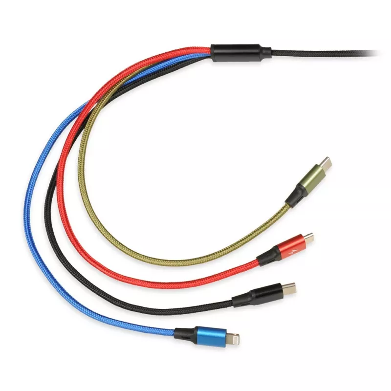 Cabo de carregamento universal 4 em 1 I-BOX USB IKUM4W1